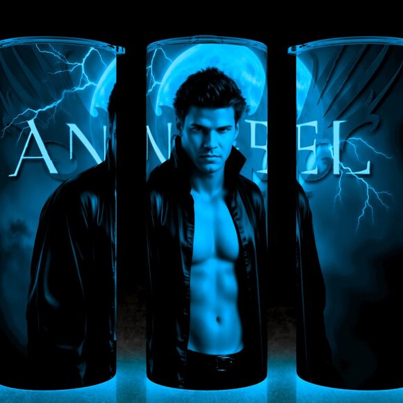 Glow in the Dark Angel from Buffy the Vampire Slayer Cup Mug Tumbler 20oz - Picture 1 of 4